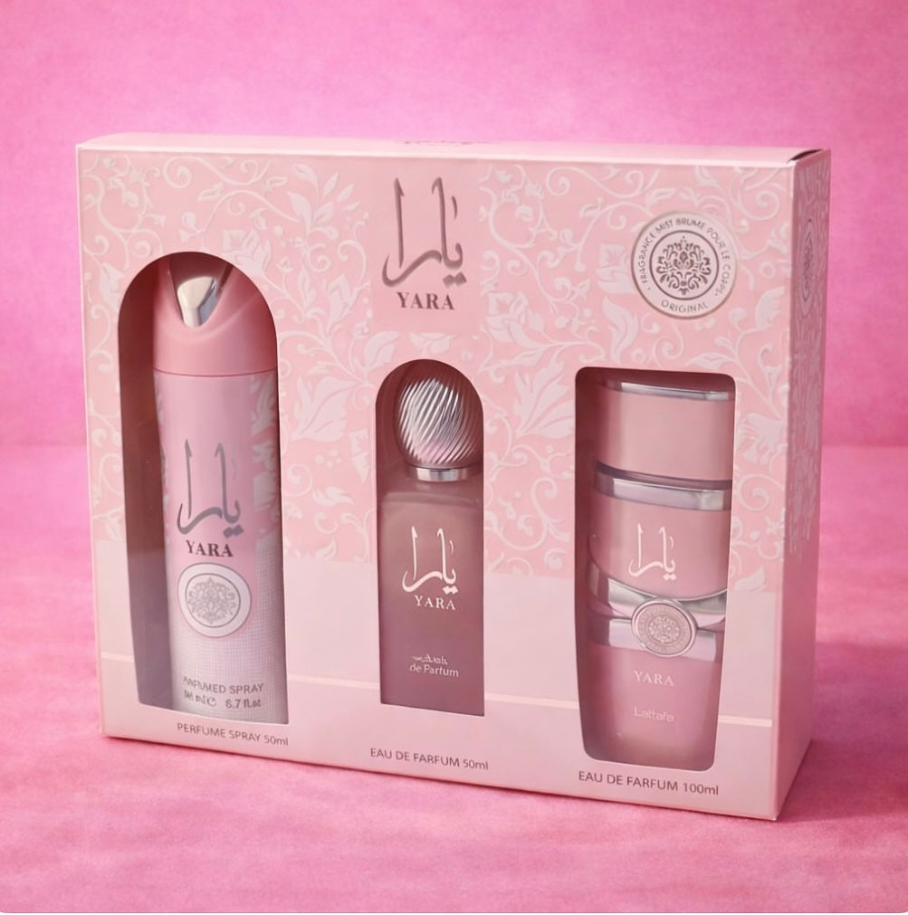 Coffret Yara Rose